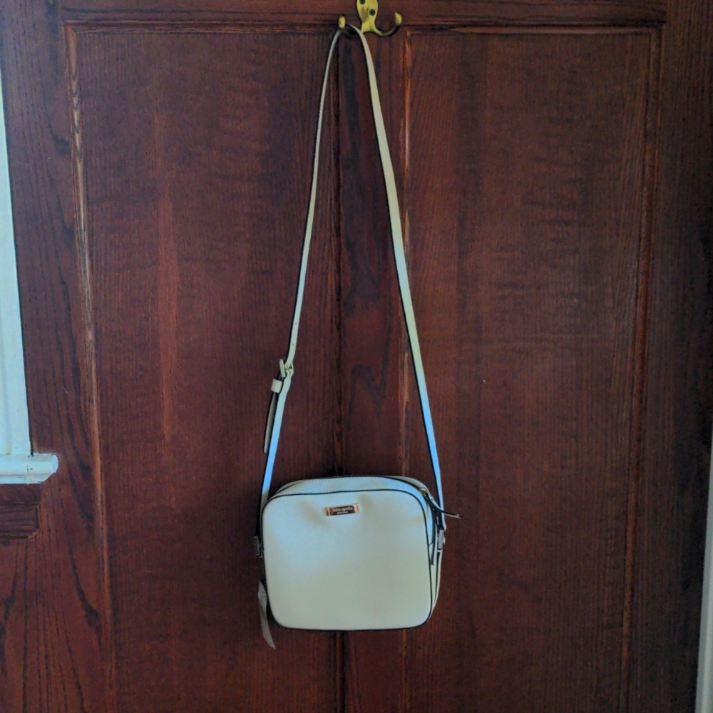 Kate Spade Leather Handbag, small cream